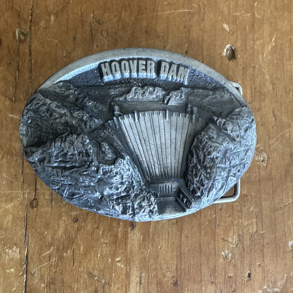 Hoover Dam Belt Buckle Metal Limited Edition Numbered Park‎ International VTG